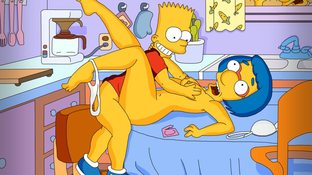 Bart Simpson fucking in cartoon sex games